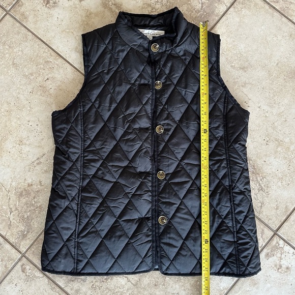 Kenneth Cole New York Quilted Black Vest Size Large - Picture 8 of 8